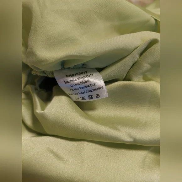 Princess Polly Light Green Long Sleeve Dress - Picture 5 of 5